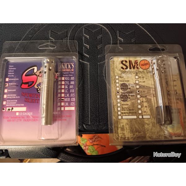 Choke kicks smoke beretta optima HP cal20