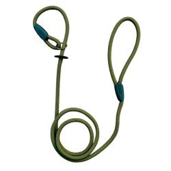 LAISSE NYLON RONDE LASSO KAKI 1,45M - 