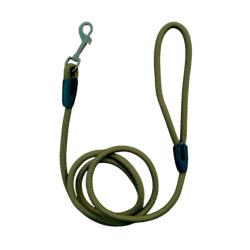 LAISSE NYLON RONDE KAKI 1,45M - 