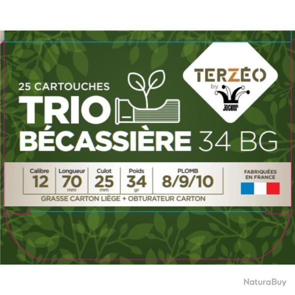 CARTOUCHES NEW BIO TRIO BECASSIERE 12/70 34G - 