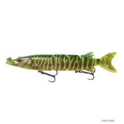 Poisson Nageur Savage Gear 3D Hard Pike 20cm Fire Tiger