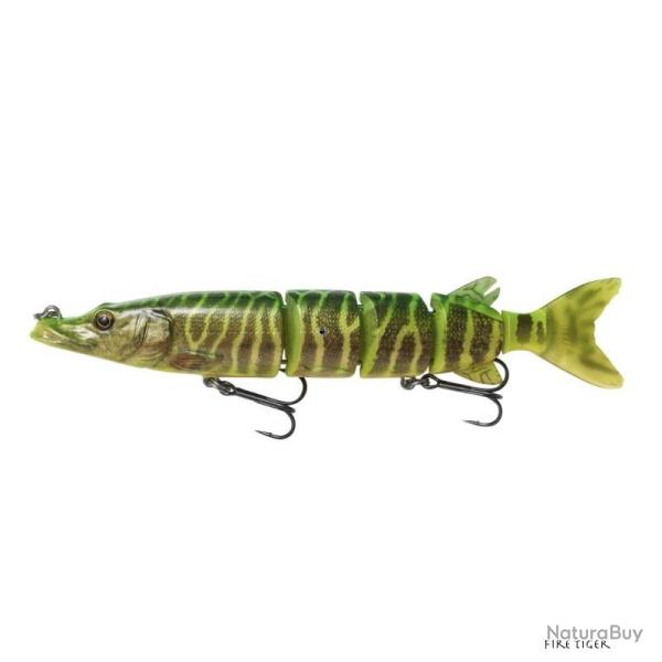 Poisson Nageur Savage Gear 3D Hard Pike 20cm Fire Tiger