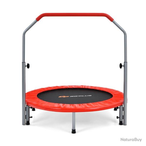 Mini-trampoline pliable 101 x 96/105/114/122 cm charge max 150 kg usage int�rieur ext�rieur ambianc