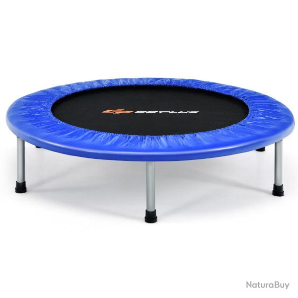 Trampoline pliable �95,5 x 21,5 cm pour int�rieur et ext�rieur avec s�curit� �lev�e et montage faci
