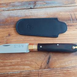 COUTEAU "32" DUMAS AINE AVEC POCHETTE CUIR