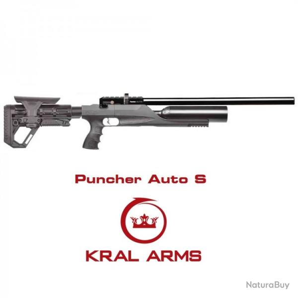 Carabine � air comprim� PCP KRAL Puncher, semi-automatique, synth�tique, calibre 5,5 mm 19,9 J.