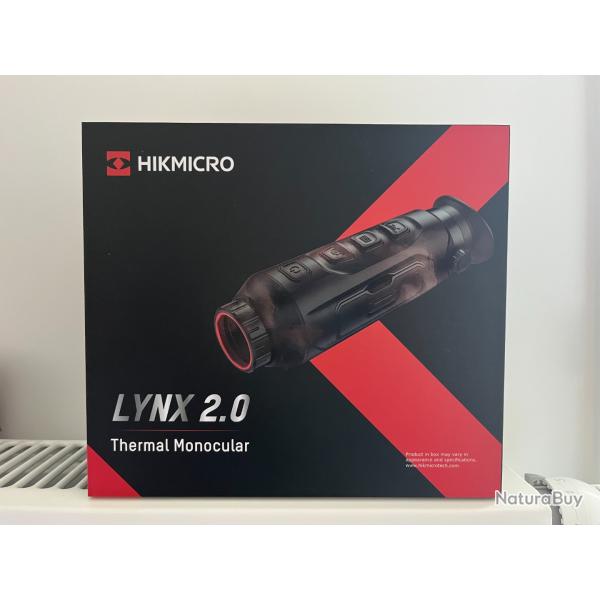 HIKMICRO Lynx 2.0 LH25 - quasi neuf - utilis� 2 h - complet
