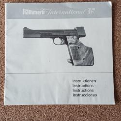 Mode D'emploi H&auml;mmerli international 208 , 211 .