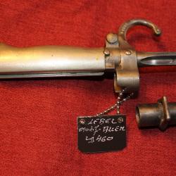 Baionnette Lebel 86.15  modifi&eacute;e  par l' ALLEMAGNE