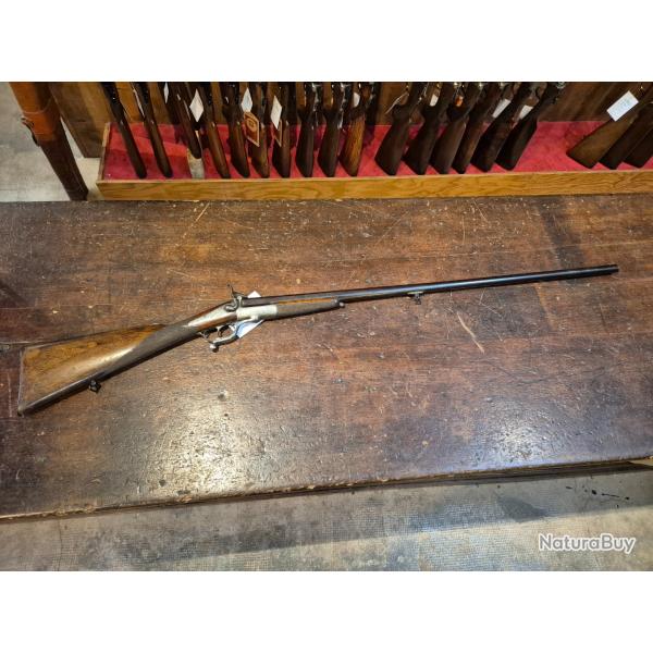 Fusil monocoup � broche Artisan st�phanois cal 20