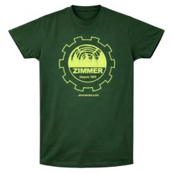 Tee shirt ZIMMER vert for&ecirc;t XS