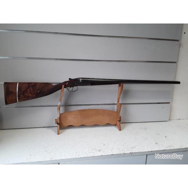 FUSIL JUXTAPOS�S ARTISANAL CONTRE PLATINE CAL16 CH65 CAN68CM OCCASION TRES BON ETAT