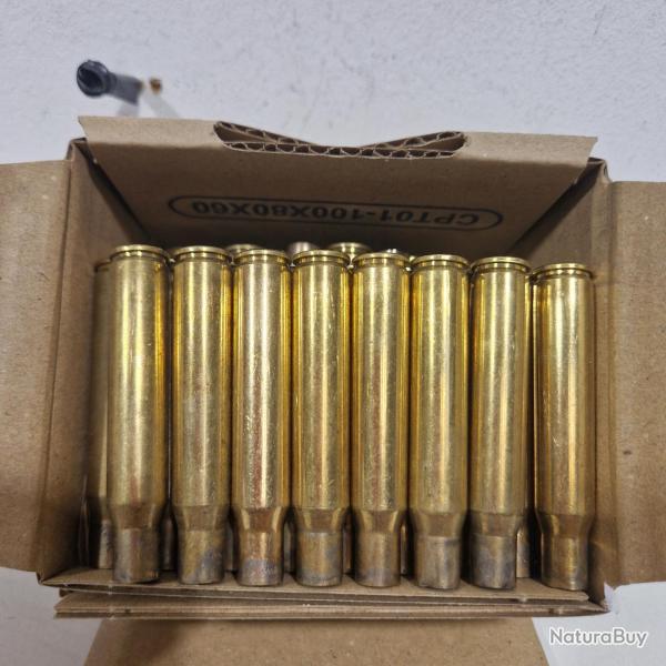 100 Douilles Fiocchis/Winchester Cal.30-06 Tir�es une fois