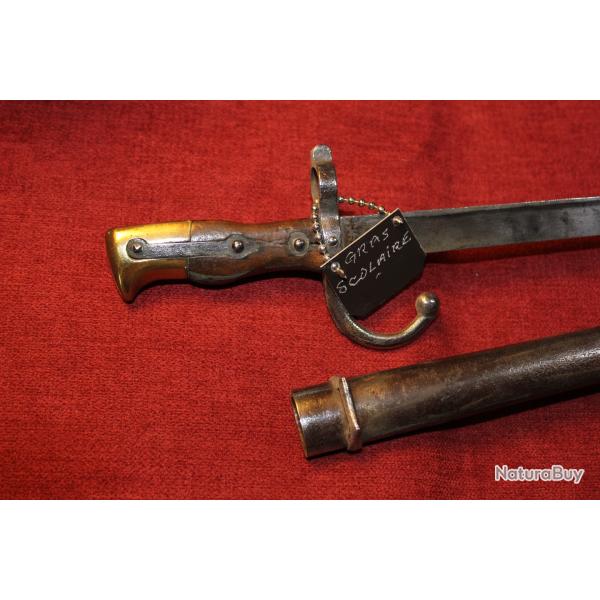 Baionnette scolaire pour fusil gras scolaire