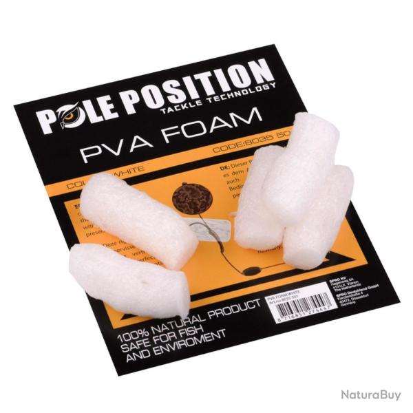 POLE POSITION SOLUBLE FOAM CHIPS WHITE POLE POSITION