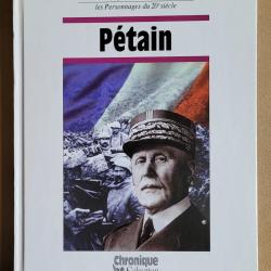 Chroniques de l'HISTOIRE - PETAIN - LIVRE NEUF -