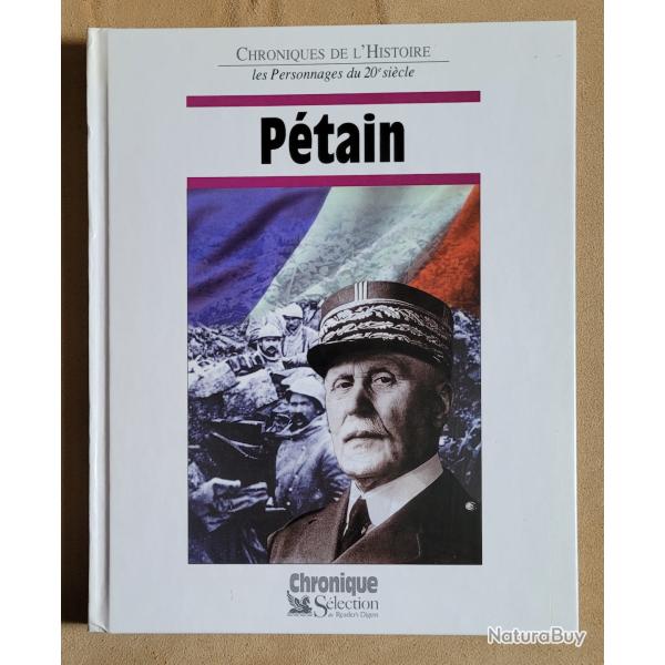 Chroniques de l'HISTOIRE - PETAIN - LIVRE NEUF -