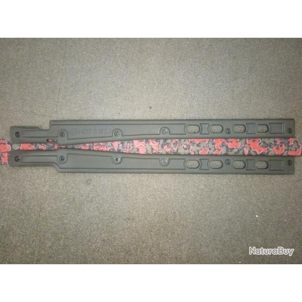 MDT 102263  PANNEAU LATERAUX POUR CHASSIS HS3 TOUS MODELS (SAVAGE) SAUF MOSSBERG/SAVAGE) "VERT"