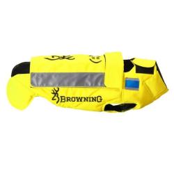 Ench&egrave;re 1� - Gilet de protection pour chien Browning Protect Pro EVO jaune - Taille 45