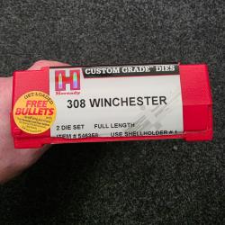 JEUX D'OUTILS HORNADY CUSTOM GRADE 308 w