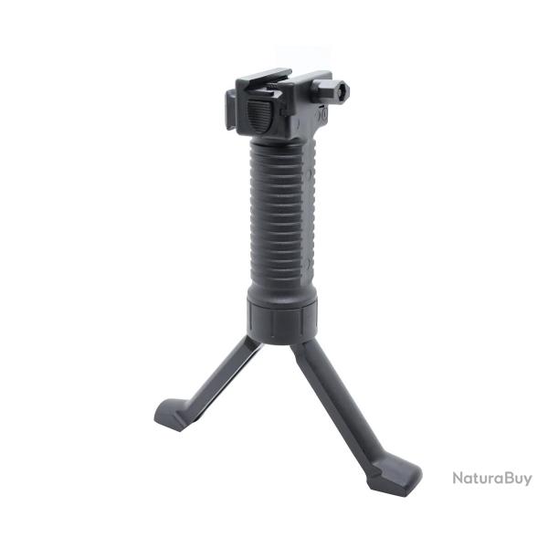 Poignee avant+Bipied Noire - Guerilla Tactical