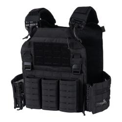 Veste Tacticque JPC QR Lasercut Noir - 101 INC