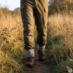 Pantalon de chasse anti ronces Percussion&reg; Roncier Tradition kaki