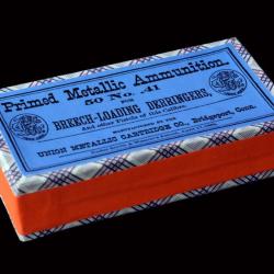 BO&Icirc;TE VIDE POUR 50 CARTOUCHES No 41 RIMFIRE POUR BREECH-LOADING DERRINGERS U.M.C. (REPRODUCTION)