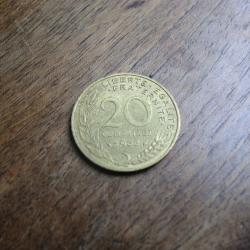 monnaie  20  centimes marianne 1982