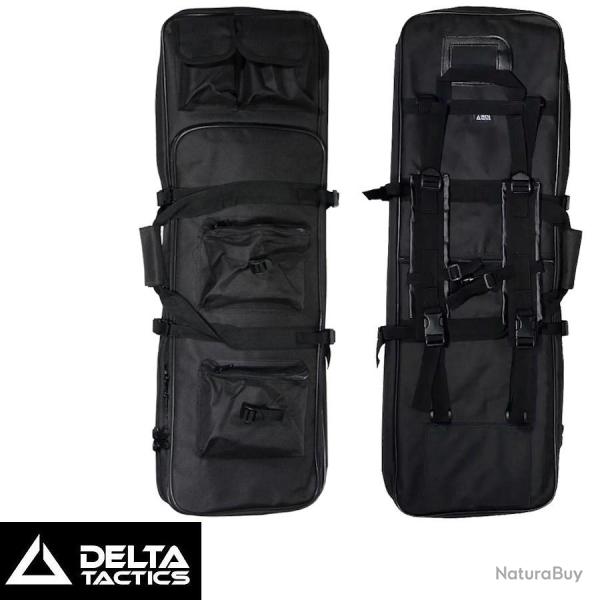 Housse Commando Airsoft 85 cm Noir - Transport Tactique pour R�pliques Longues
