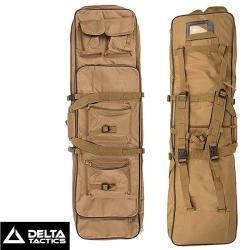 Housse de transport fusil 85 cm Delta Tactics tan multipoches
