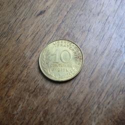 monnaie  10  centimes marianne 1973