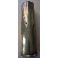 Douille grav&eacute;e WW1 Anglaise