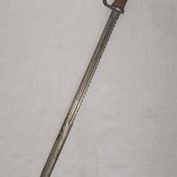 Rare ba&iuml;onnette MAUSER S98 dents de scie r&eacute;giment&eacute;e 14/18 WW1