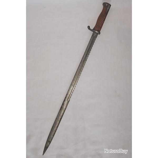 Rare ba�onnette MAUSER S98 dents de scie r�giment�e 14/18 WW1