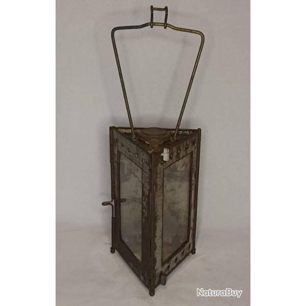Lanterne de tranch�e r�glementaire type MONJARDET arm�e fran�aise 14/18