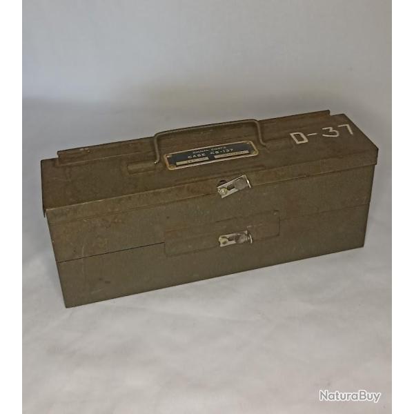 US signal corps case CS-137 quartz radio 1944 WW2
