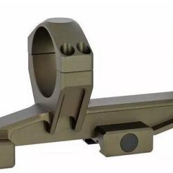 Anneaux de montage RS 34mm lunette; compatible chasse / airsoft Dark Earth neuf