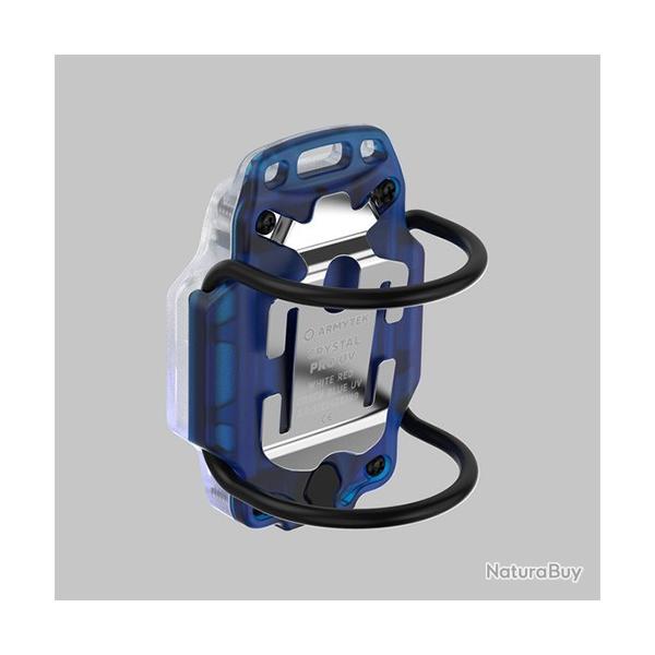 Lampe Frontale Armytek Crystal PRO UV Bleu - 200 Lumens - Lumi�re Blanche/Rouge/Verte/Bleu/UV