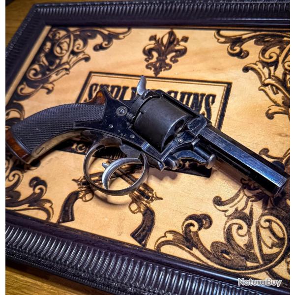 REVOLVER W. TRANTER "PATENT" cal. .380 - N� 50119 - Tr�s rare - Superbe �tat / bronzage d'origine.