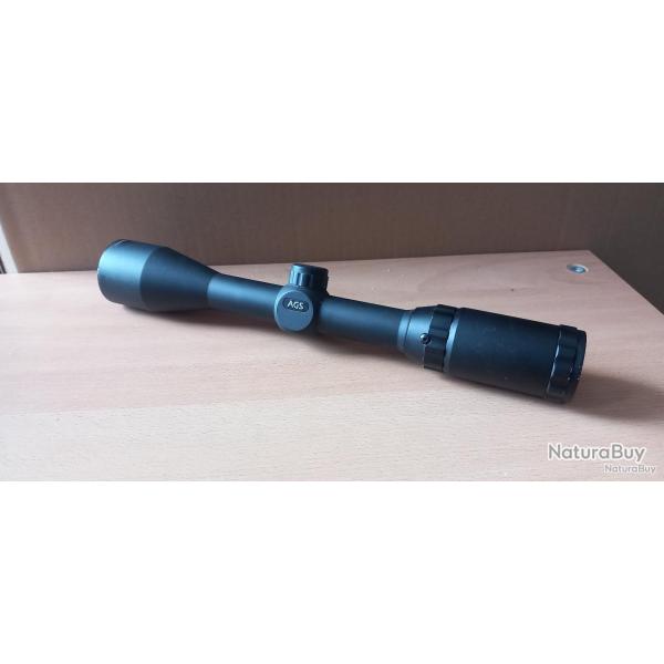 Lunette AGS 3-9X40 mildot TBE airsoft / petit calibre