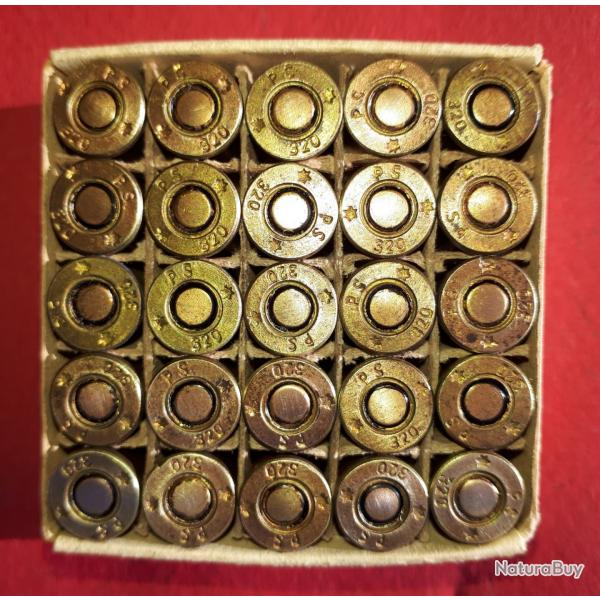 Cartouches � blanc 320 (8mm) Poudre Noire