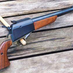 RARE ! Pistolet Thompson "Contender" Scout Cal.54 Poudre noire *1� sans prix de reserve*