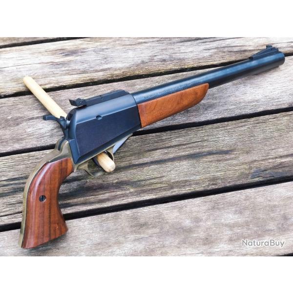 RARE ! Pistolet Thompson "Contender" Scout Cal.54 Poudre noire *1� sans prix de reserve*