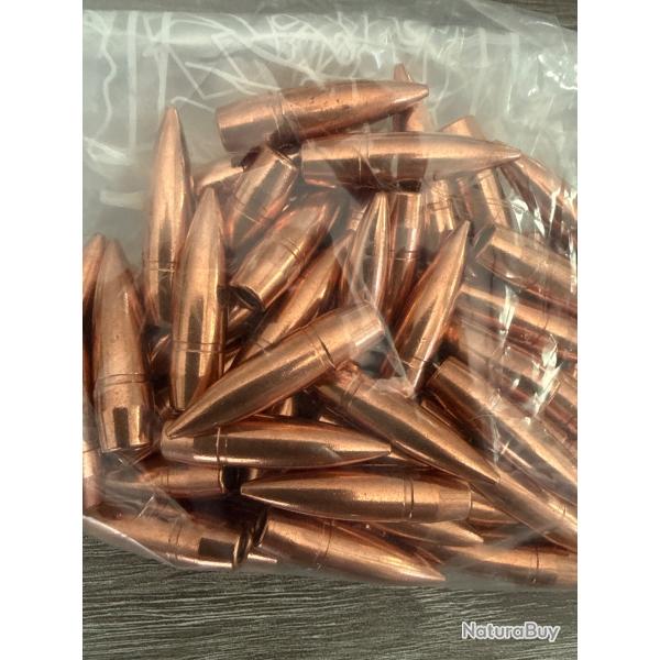 Lot de 60 ogives PARTIZAN 8mm (323 Mauser) 198 grains FMJBT