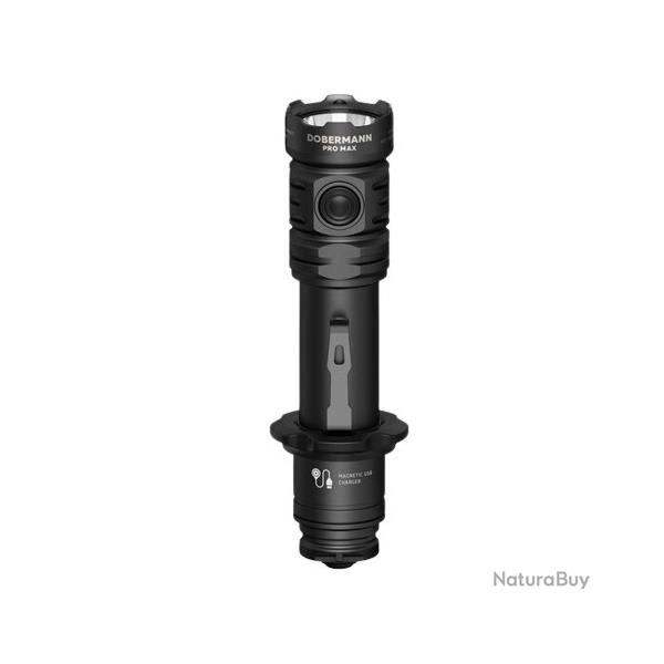 Lampe torche Armytek Dobermann Pro Max 3000 Lumens - Batterie 21700 Li-Ion 5000mAh