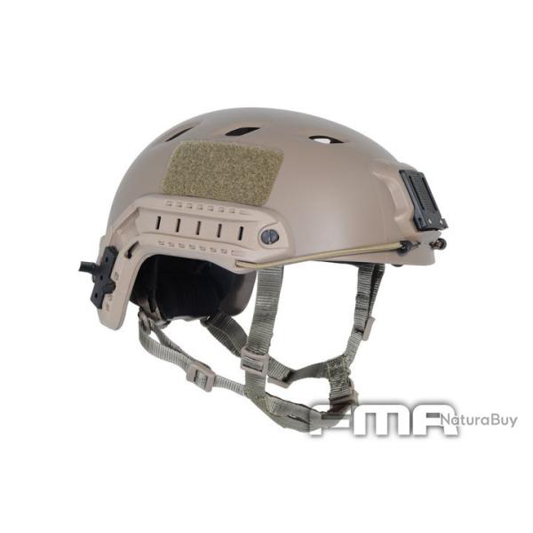 Casque Fast Helmet Type DARK EARTH FMA airsoft