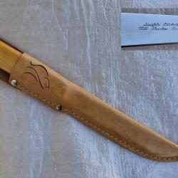 Couteau &agrave; fileter Finlandais Puukko Lisakki J&auml;rvenp&auml;&auml;