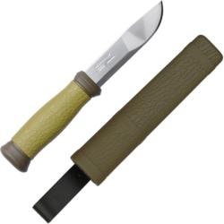 Couteau de survie Mora 2000 Green vert arm&eacute;e