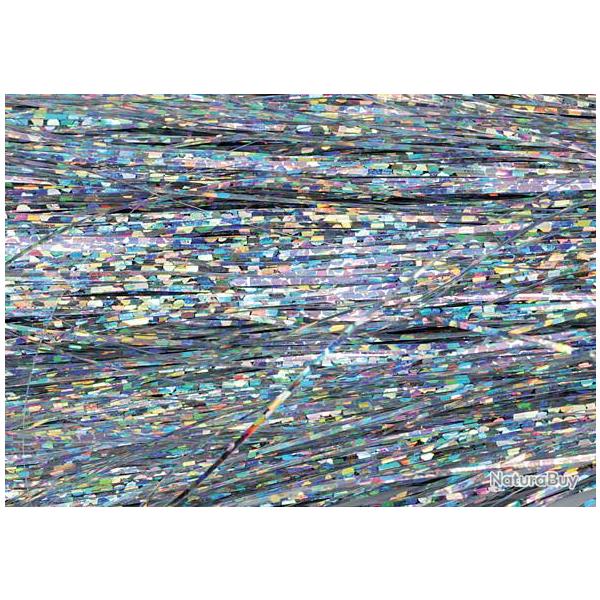 Flashabou holographique argent